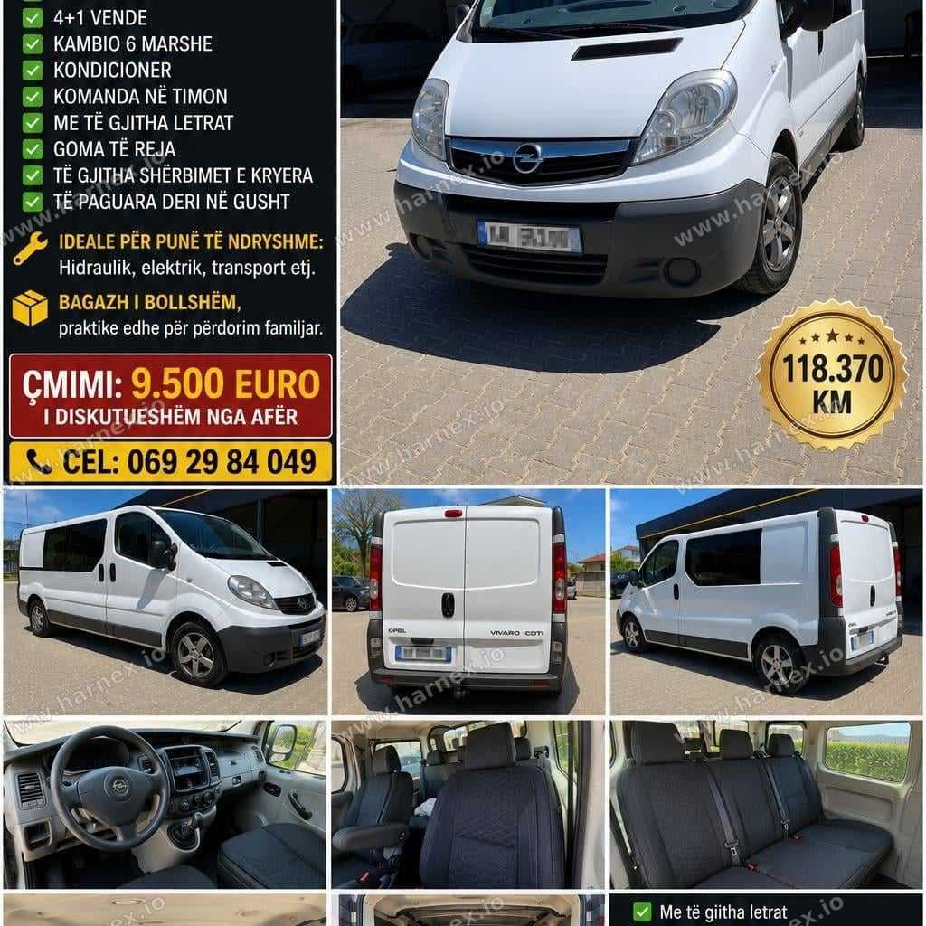 Opel Vivaro - harnex